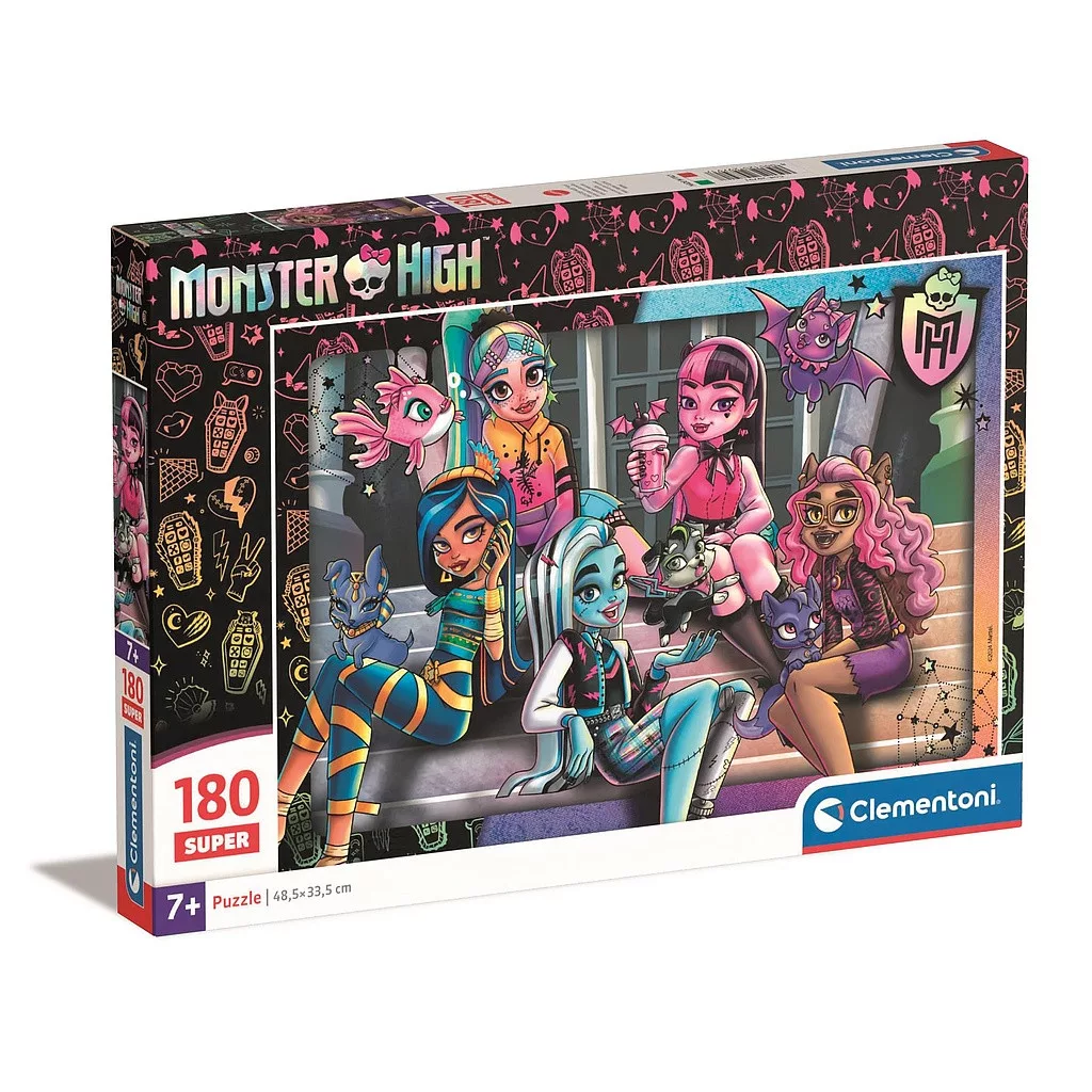 Puzzle 180 dielikov MONSTER HIGH chilling