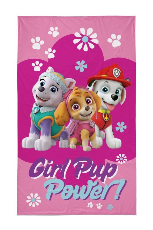 Uterák 30x50 PAW PATROL ružová