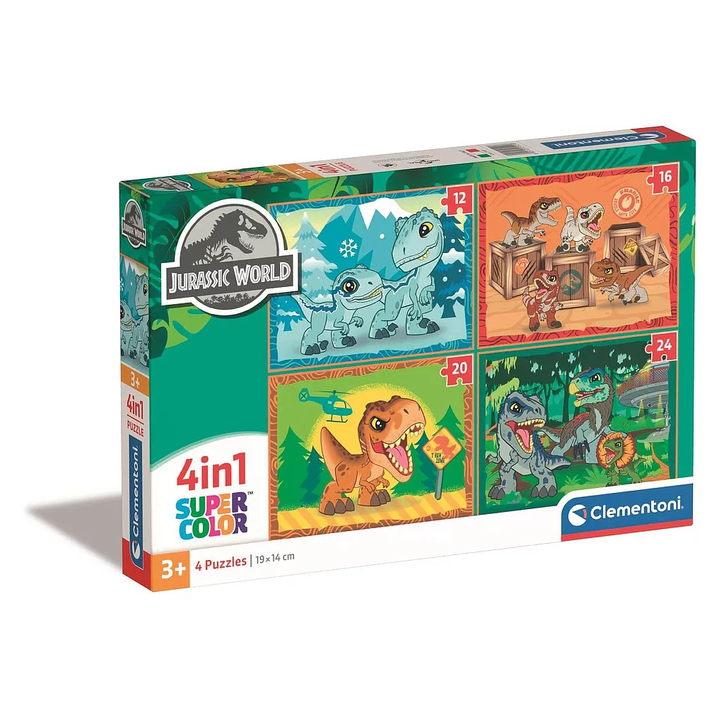 Puzzle 4v1 JURSKÝ SVET