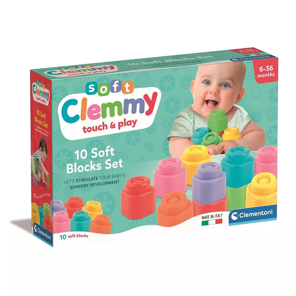 Farebné stavebné kocky 10ks