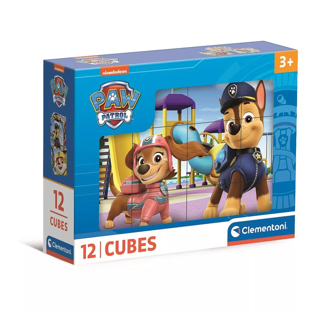 Rozprávkové kocky 12ks PAW PATROL