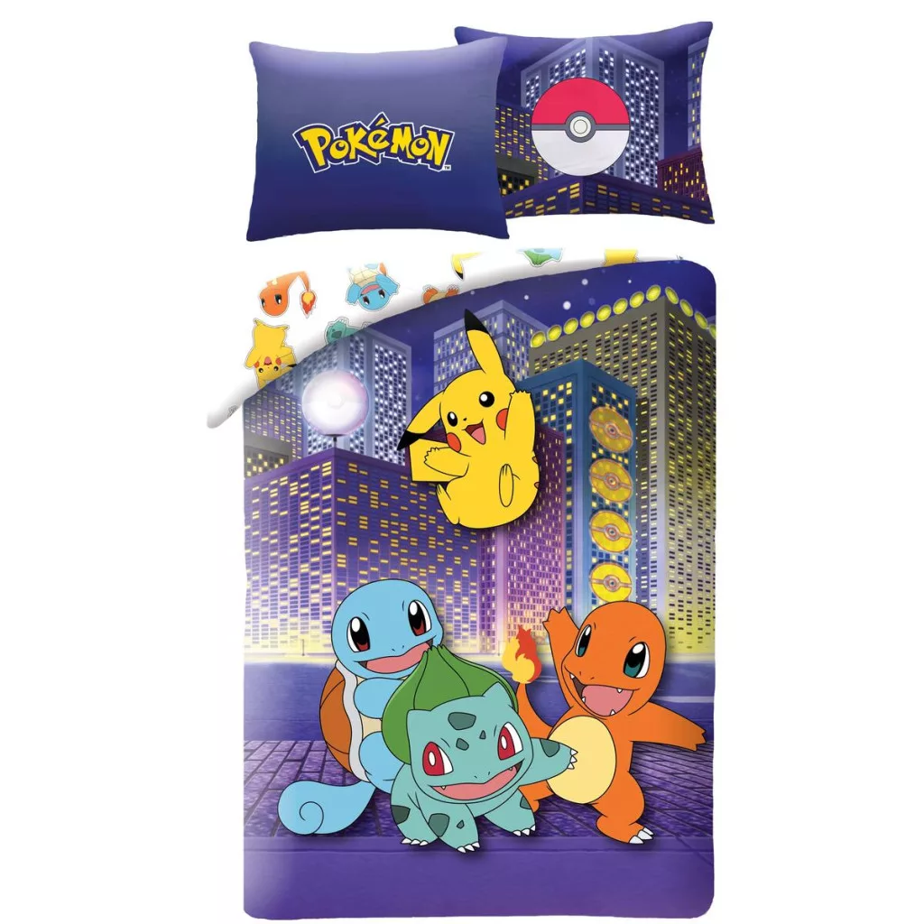 Obliečky 140x200 POKÉMON night