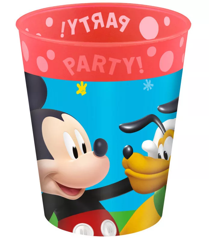 Plastový pohár MICKEY 4ks