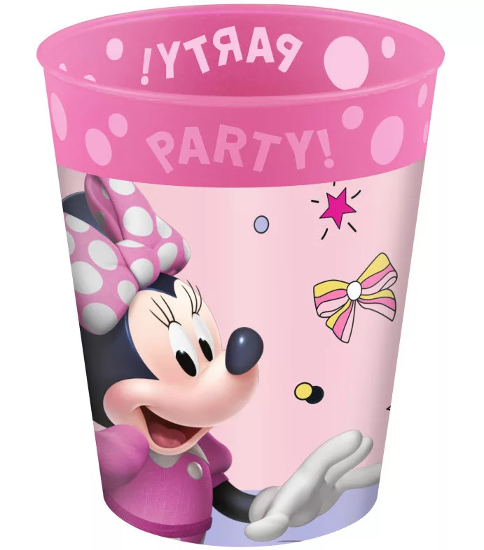 Plastový pohár MINNIE 4ks