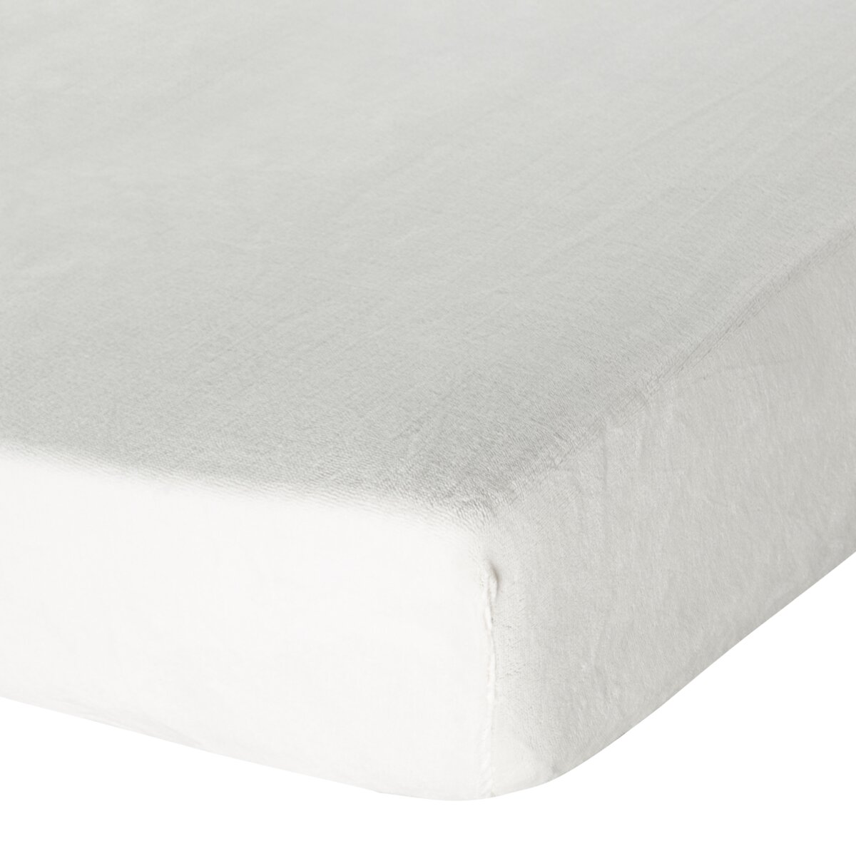 Plyšová plachta 100x200+30cm FLANO krémová