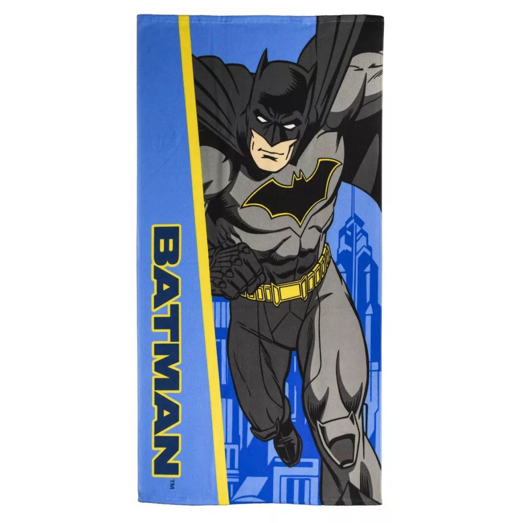 Osuška 70x140 BATMAN modrá (rýchloschnúca)