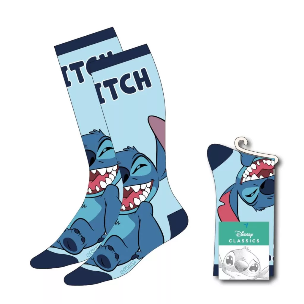 Vysoké ponožky LILO A STITCH bledé - 36/43