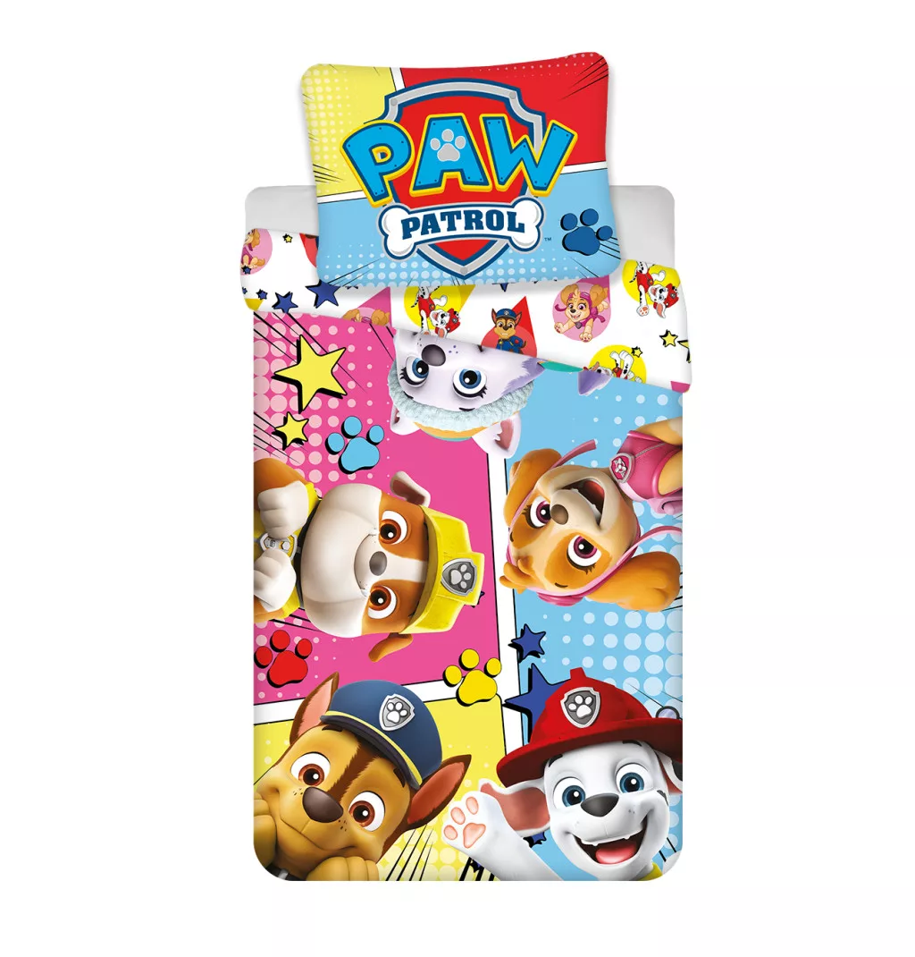 Obliečky 140x200 PAW PATROL komix