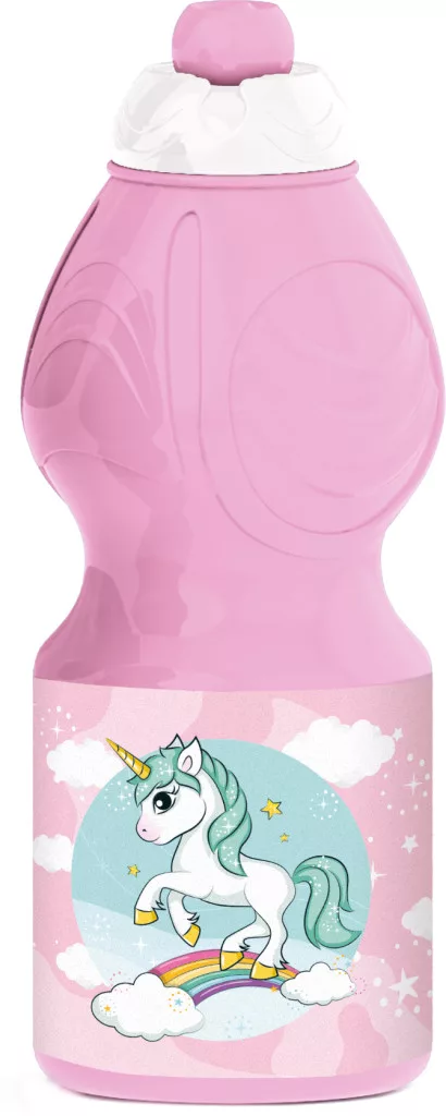 Plastová fľaša JEDNOROŽEC (400ml)