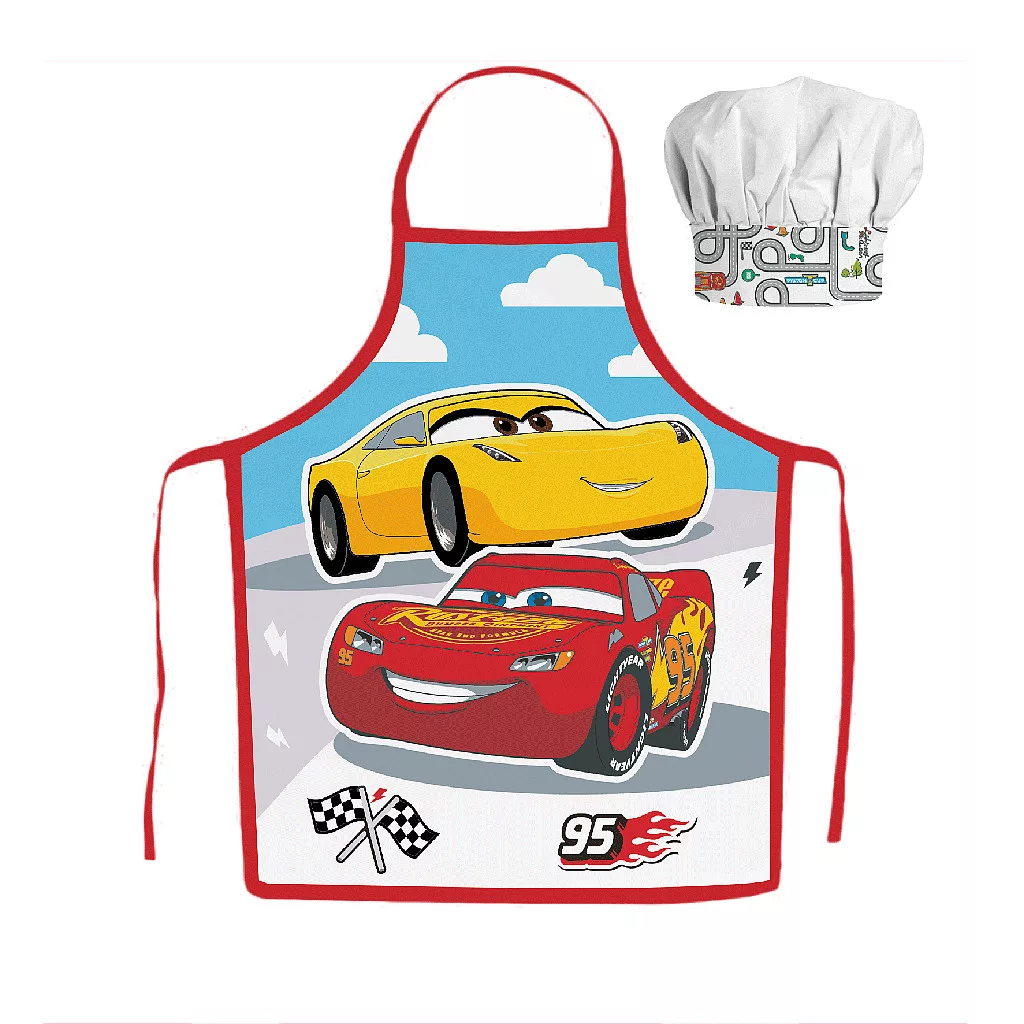 Zástera s čiapkou CARS dvojka