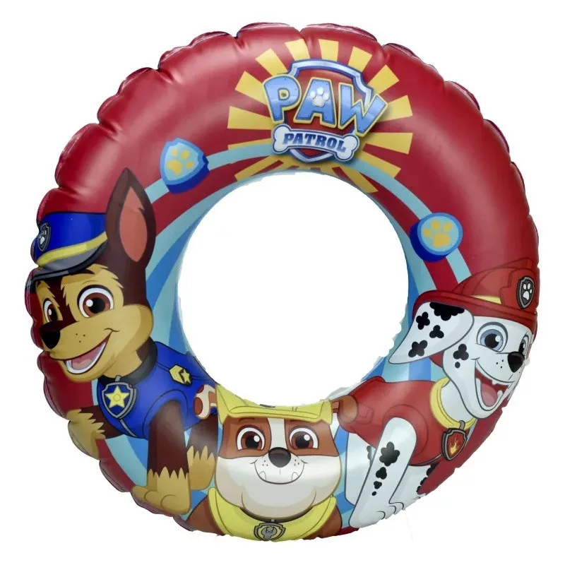 Nafukovacie koleso na plávanie 51cm PAW PATROL červené
