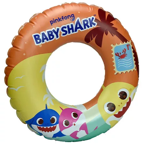 Nafukovacie koleso na plávanie 51cm BABY SHARK