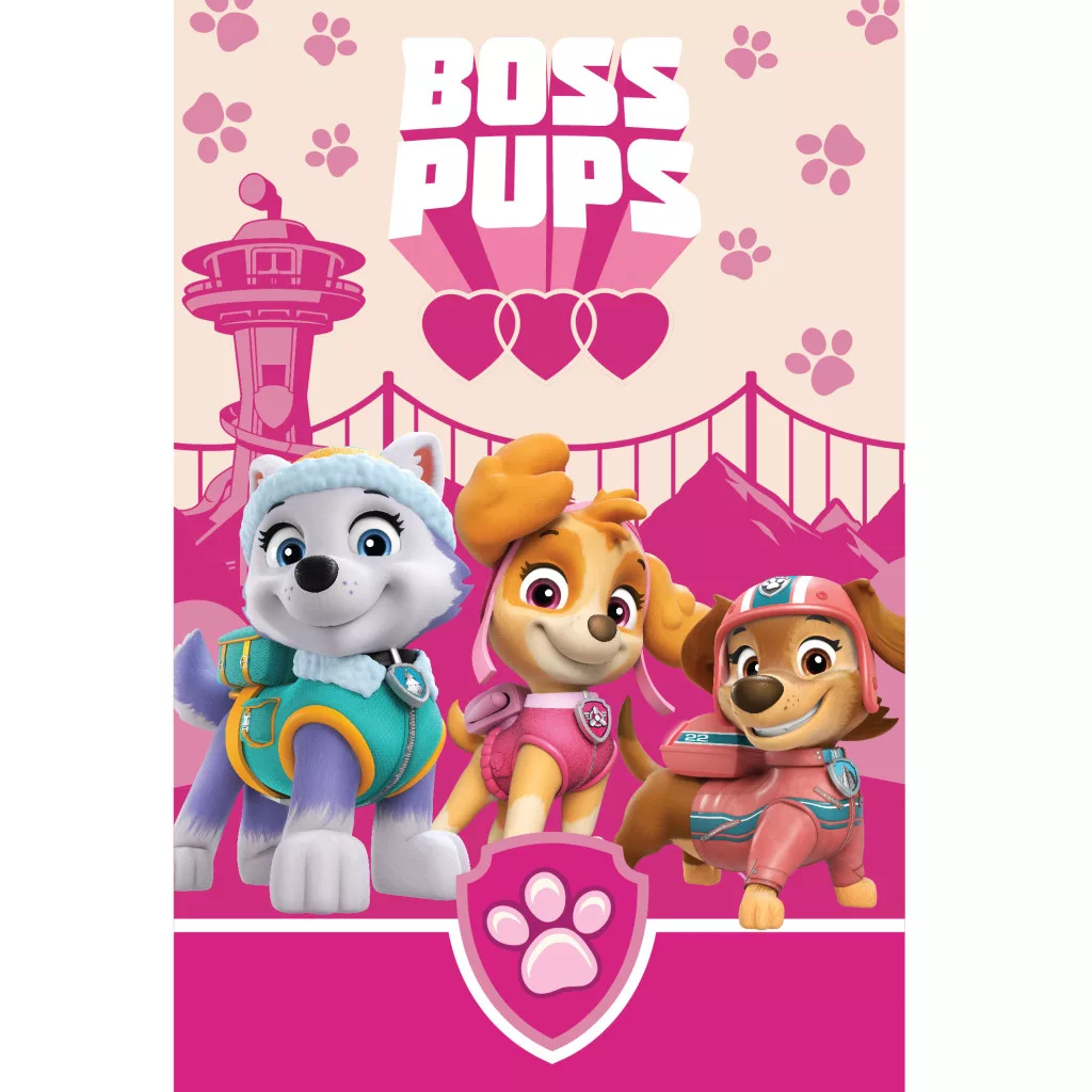 Deka 100x150 PAW PATROL boss pups