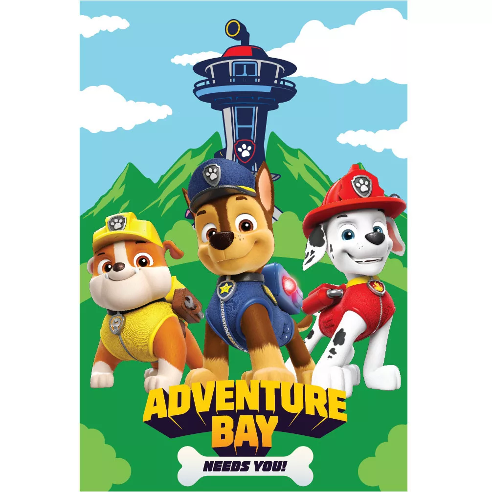 Deka 100x150 PAW PATROL adventure