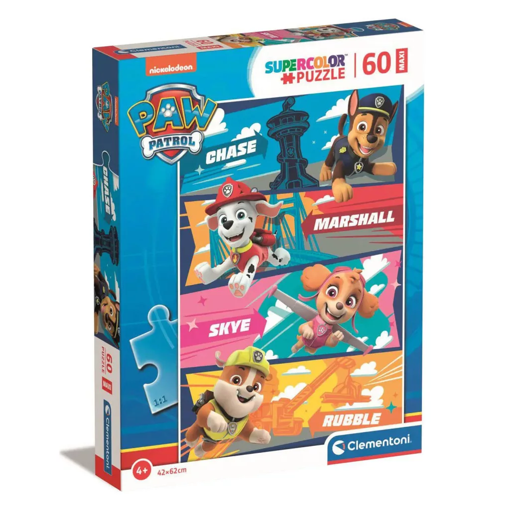 Puzzle 60 dielikov PAW PATROL psíky