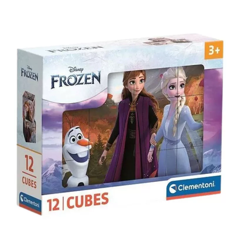 Rozprávkové kocky 12ks FROZEN