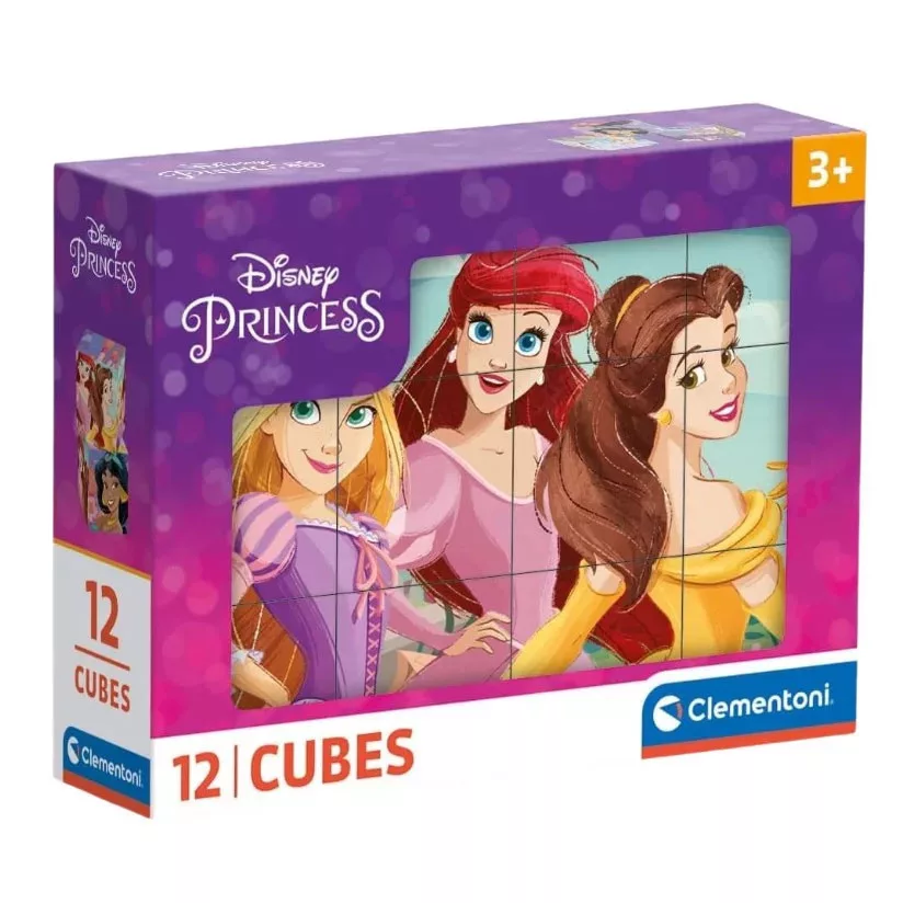 Rozprávkové kocky 12ks PRINCES