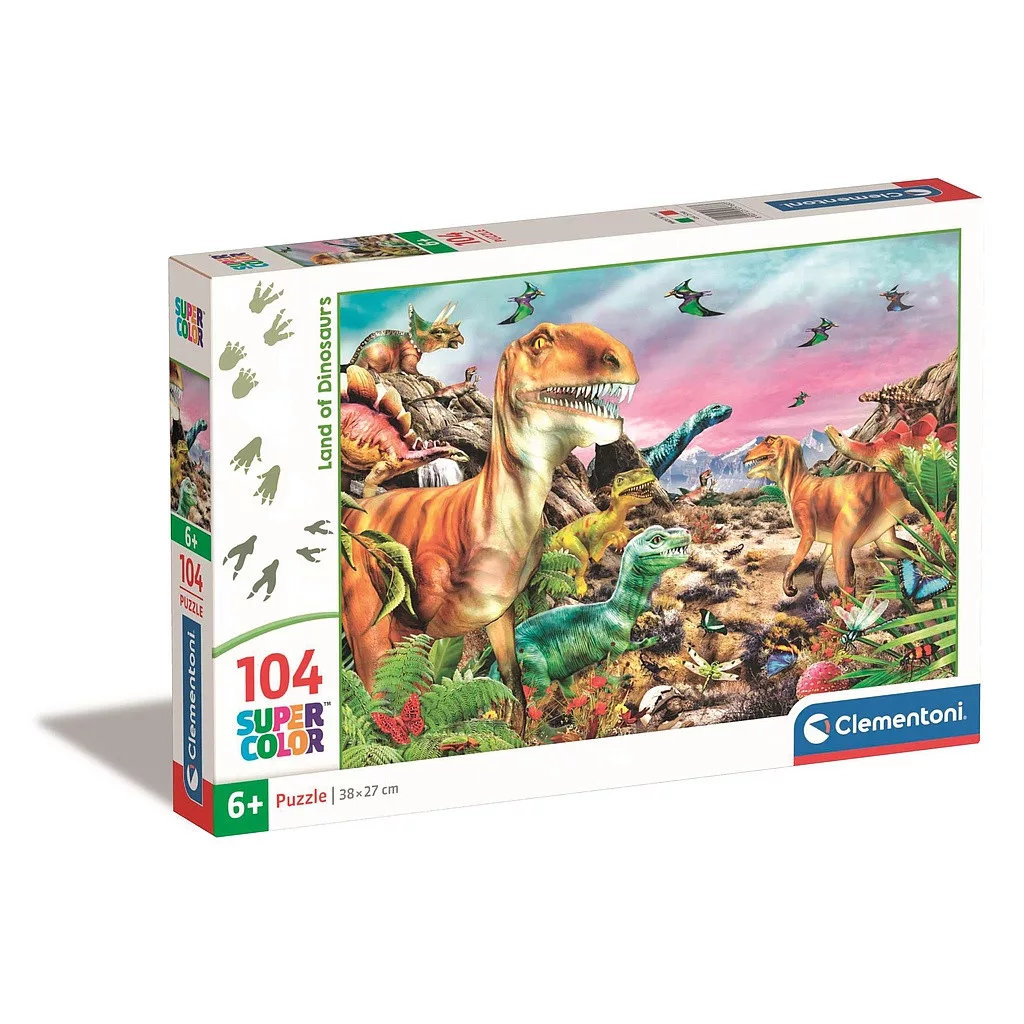 Puzzle 104 dielikov DINOSAURUS