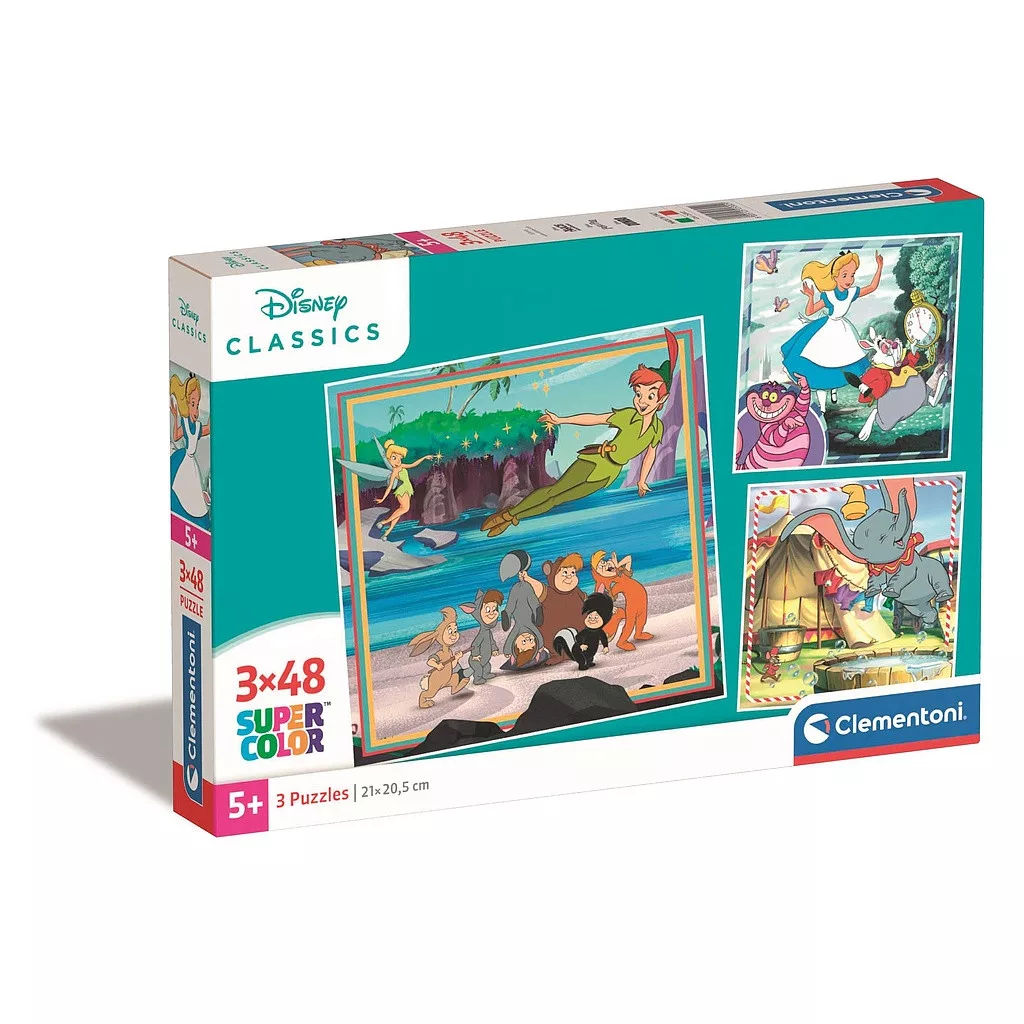 Puzzle 3x48 dielikov DISNEY