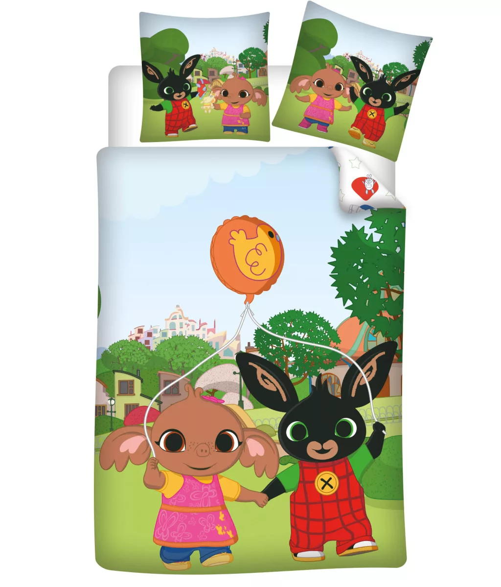 Obliečky do postieľky 100x135 BING balóny