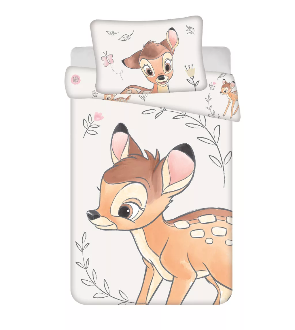 Obliečky do postieľky 100x135 BAMBI