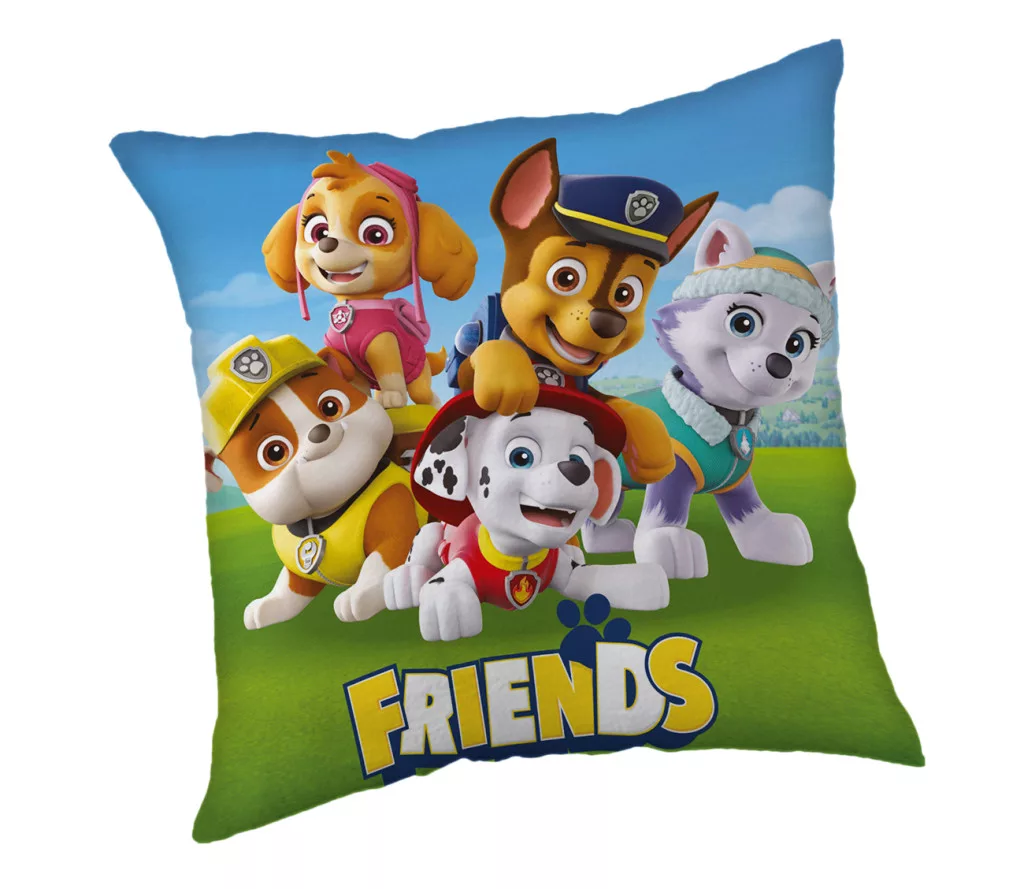 Obliečka na vankúšik 40x40 PAW PATROL friends