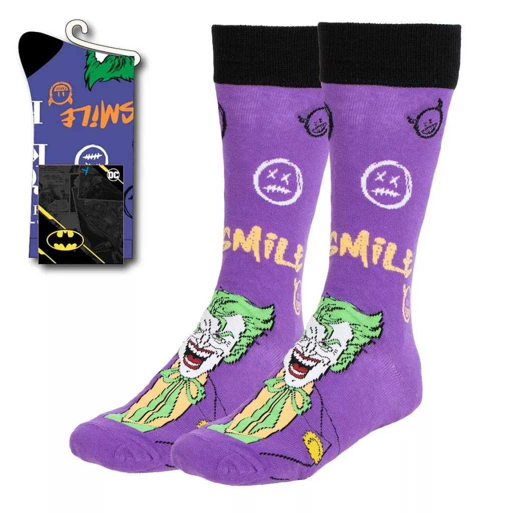 Vysoké ponožky BATMAN joker - 38/45