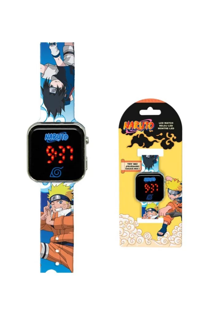 Digitálne LED hodinky NARUTO