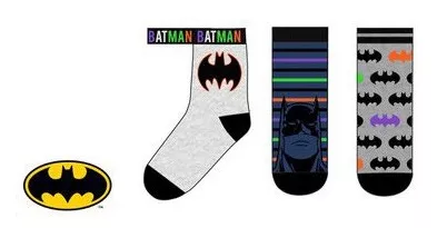 Ponožky 3ks BATMAN - 23/26