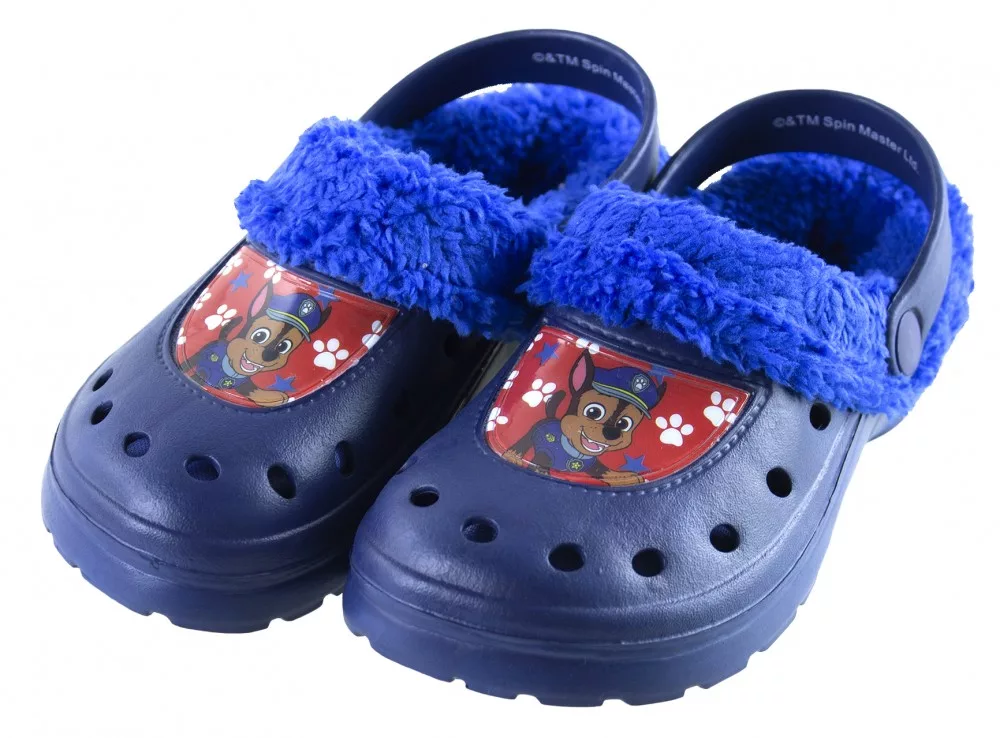 Zateplené kroksy PAW PATROL modré - 27/28