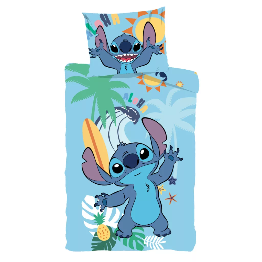 Obliečky 140x200 LILO A STITCH leto