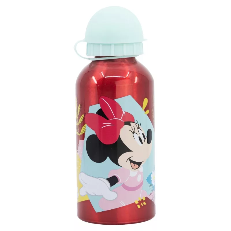 Hliníková fľaša MINNIE červená (400ml)