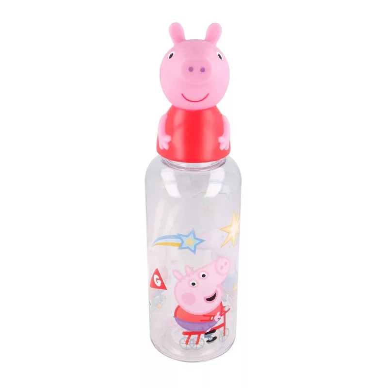 Plastová 3D fľaša PEPPA PIG