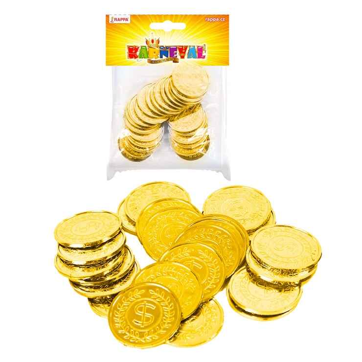 Mince pirátske 24ks