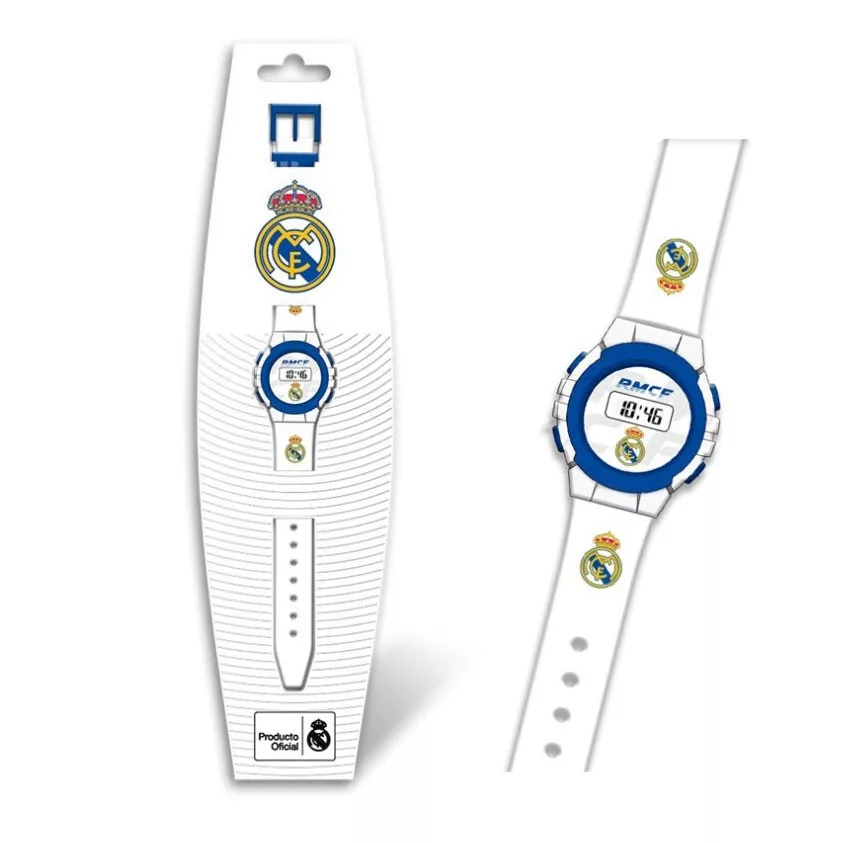 Digitálne hodinky REAL MADRID biele