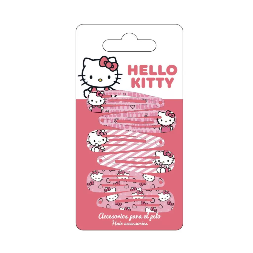 Sponky do vlasov HELLO KITTY