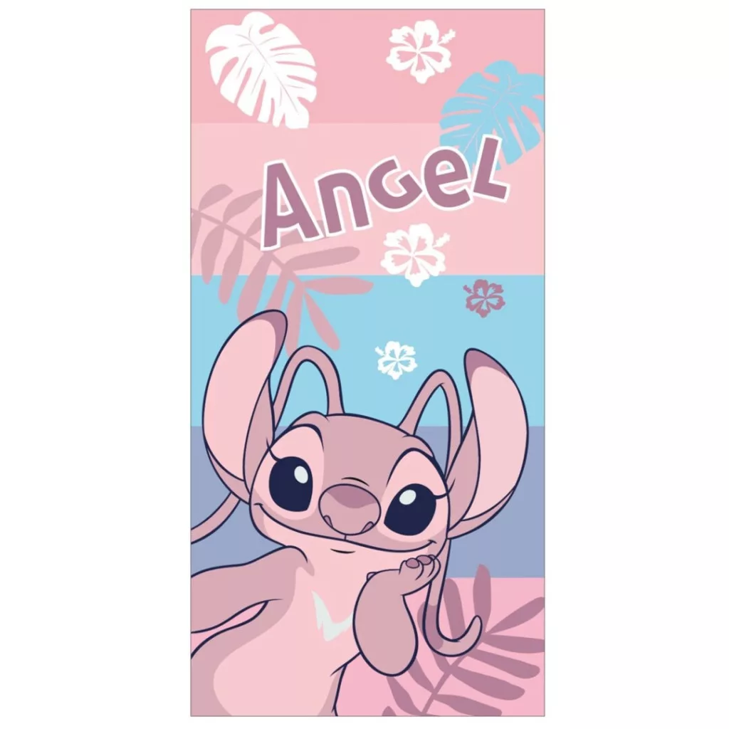 Osuška 70x140 LILO A STITCH angel (rýchloschnúca)