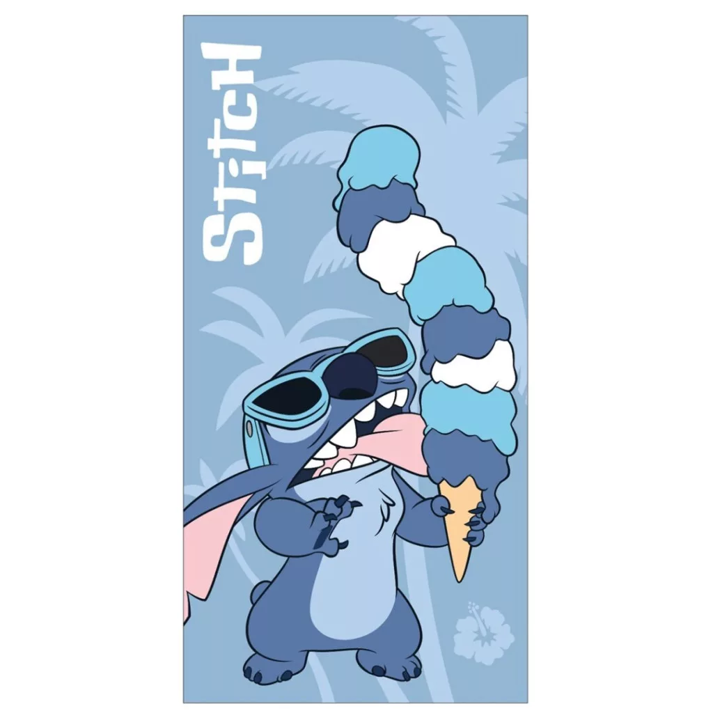 Osuška 70x140 LILO A STITCH zmrzlina (rýchloschnúca)