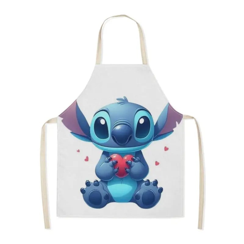 Kuchynská zástera LILO A STITCH srdce