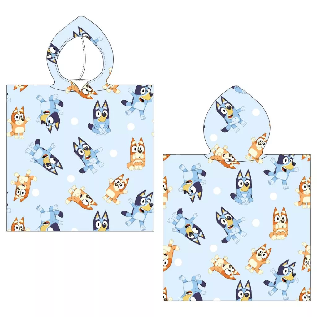 Pončo 50x115 BLUEY