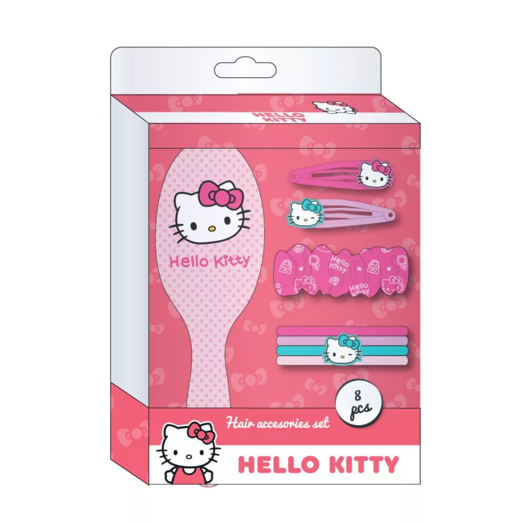 Set na vlasy HELLO KITTY