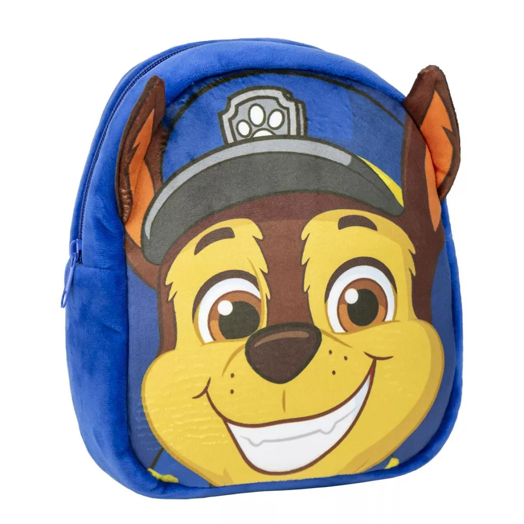 Plyšový ruksak PAW PATROL Chase 22cm
