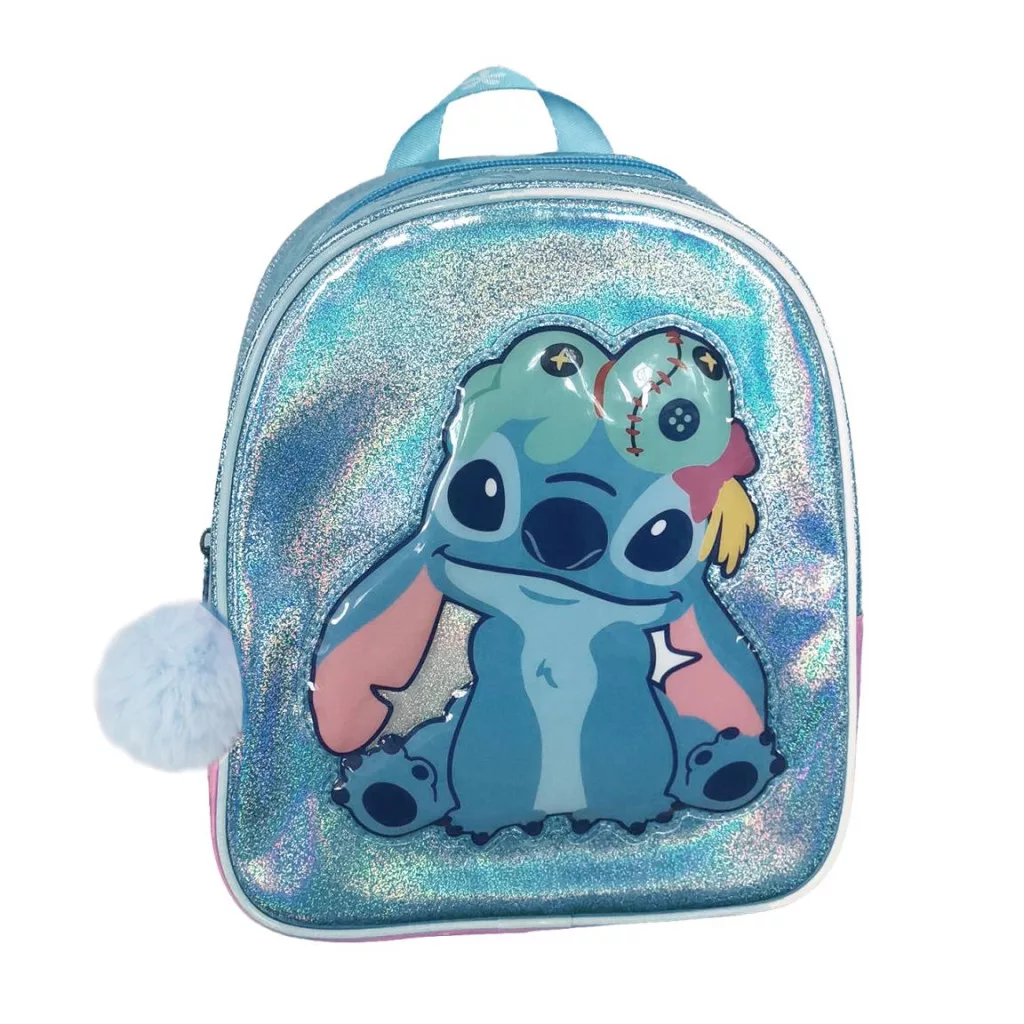 Ruksak LILO A STITCH hologram 23cm