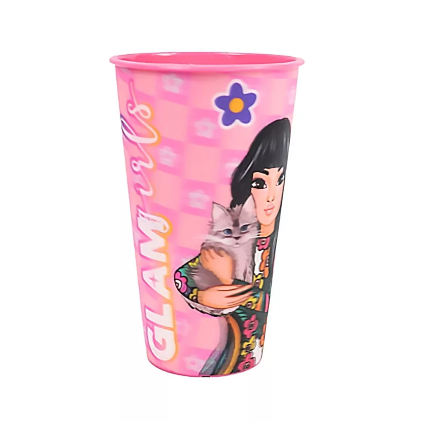 Plastový pohár GLAM GIRLS 480ml