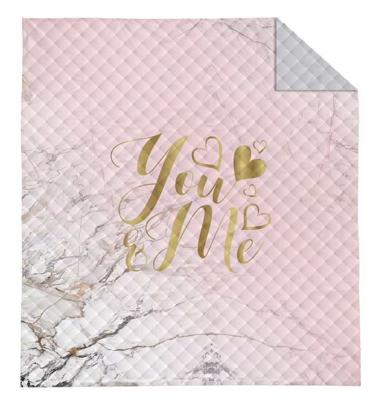 Prehoz na posteľ 170x210 Mramor You and Me