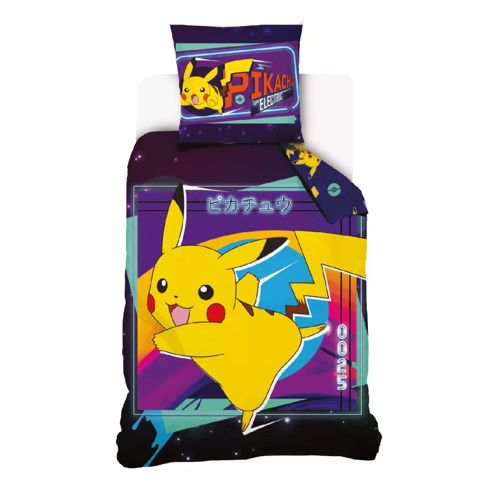 Obliečky 140x200 POKÉMON electric