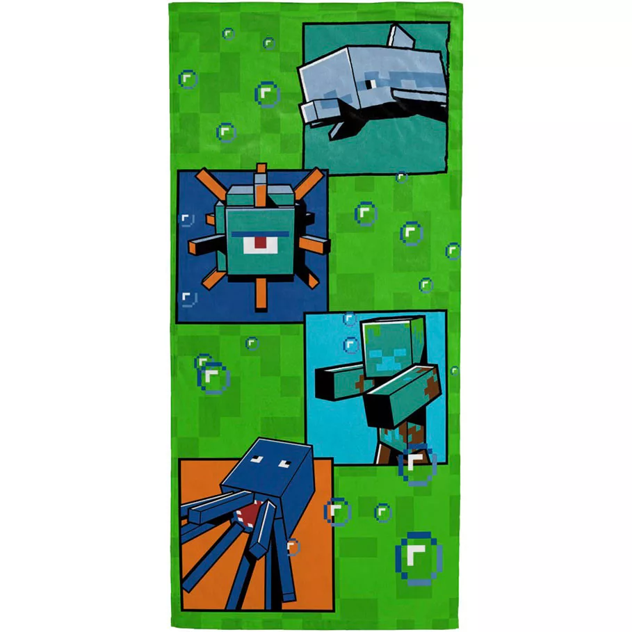 Osuška 70x140 MINECRAFT oceán