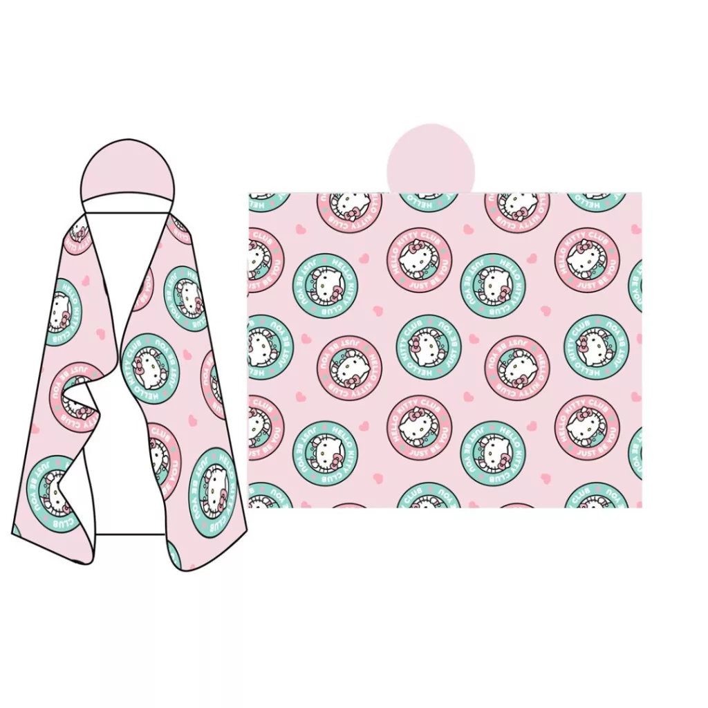 Deka s kapucňou HELLO KITTY
