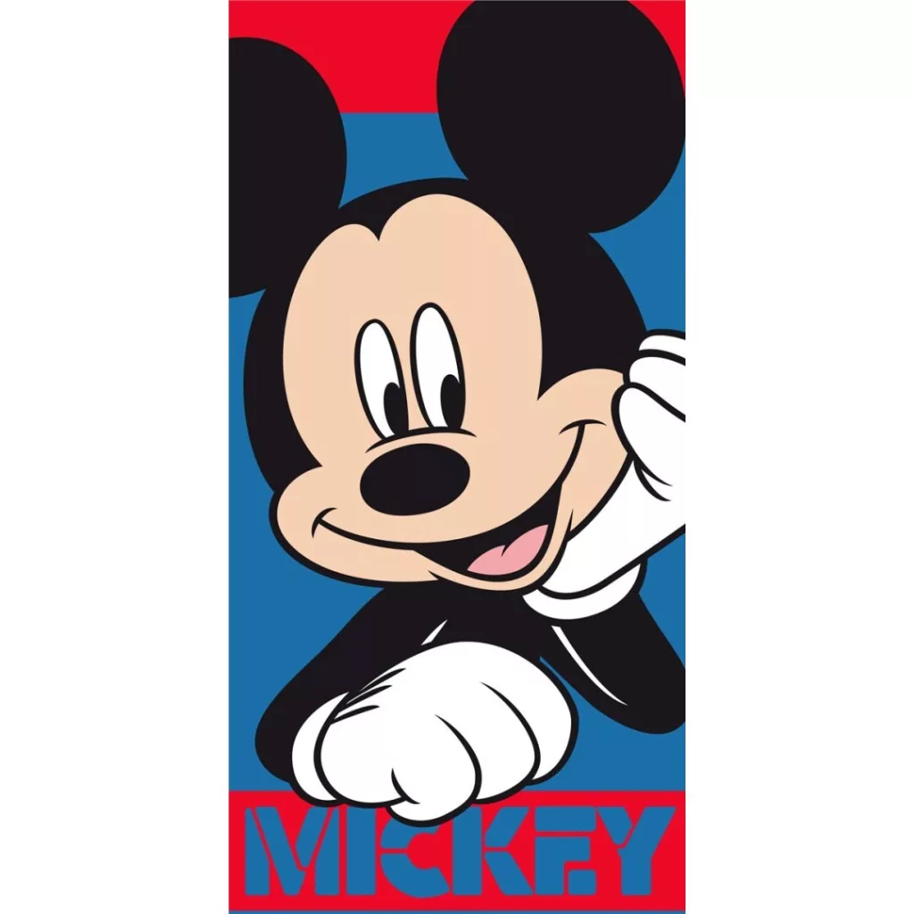 Osuška 70x140 MICKEY úsmev (rýchloschnúca)