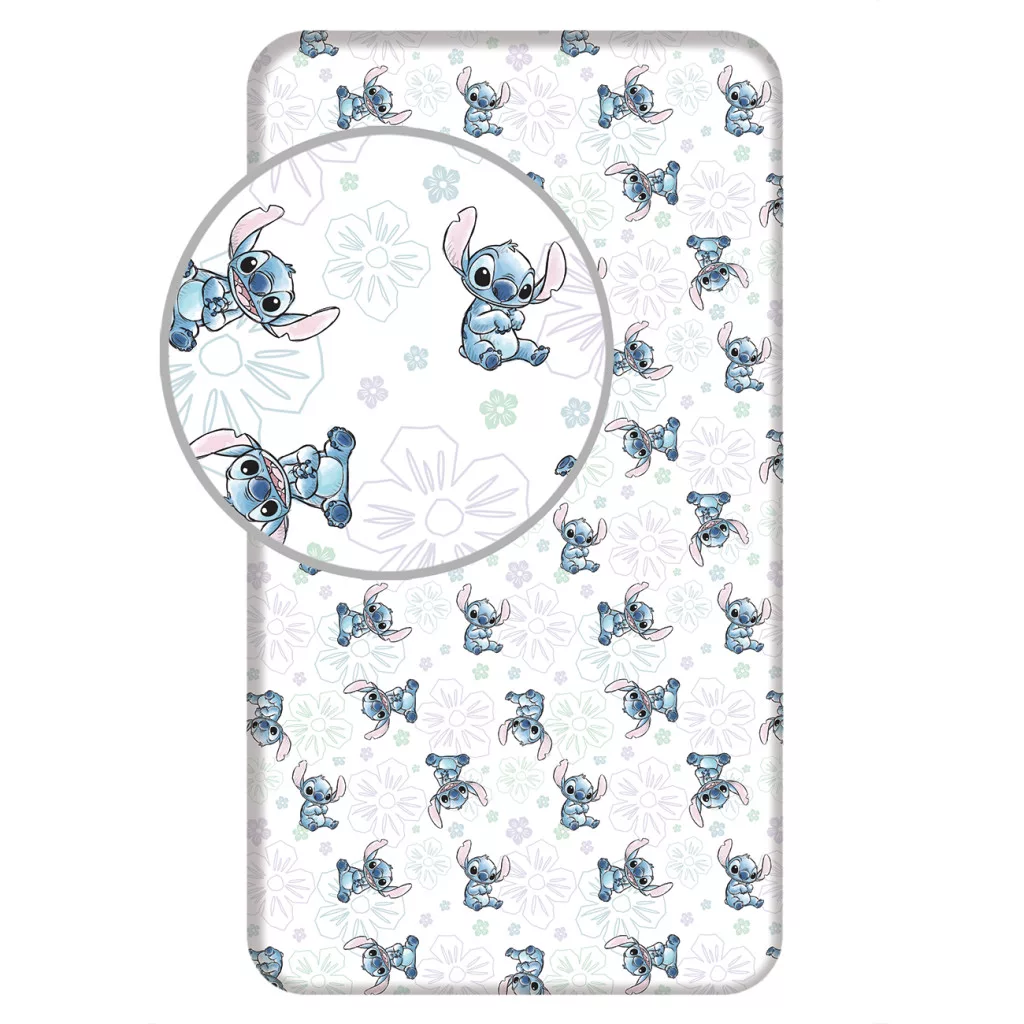 Plachta 90x200 LILO A STITCH na bielom
